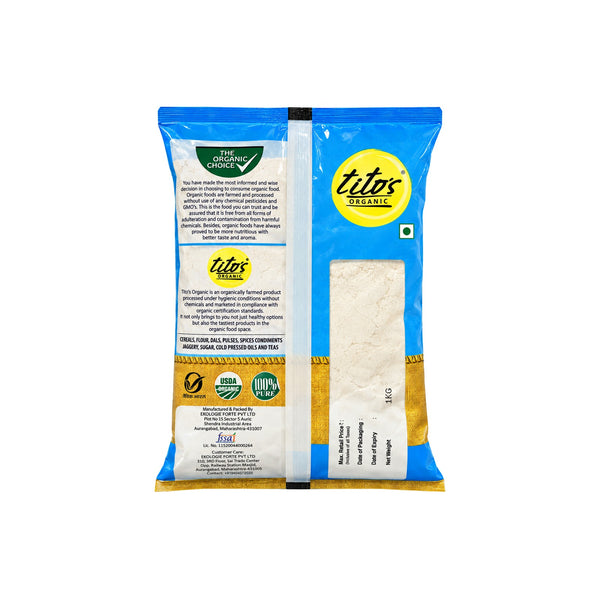 Tito’s Organic Khapli Wheat Atta 1kg