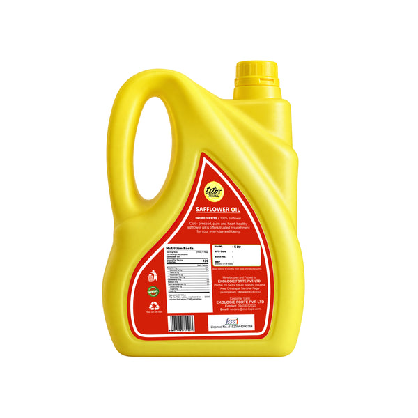 Tito's Organic Safflower Oil – 5 Litre