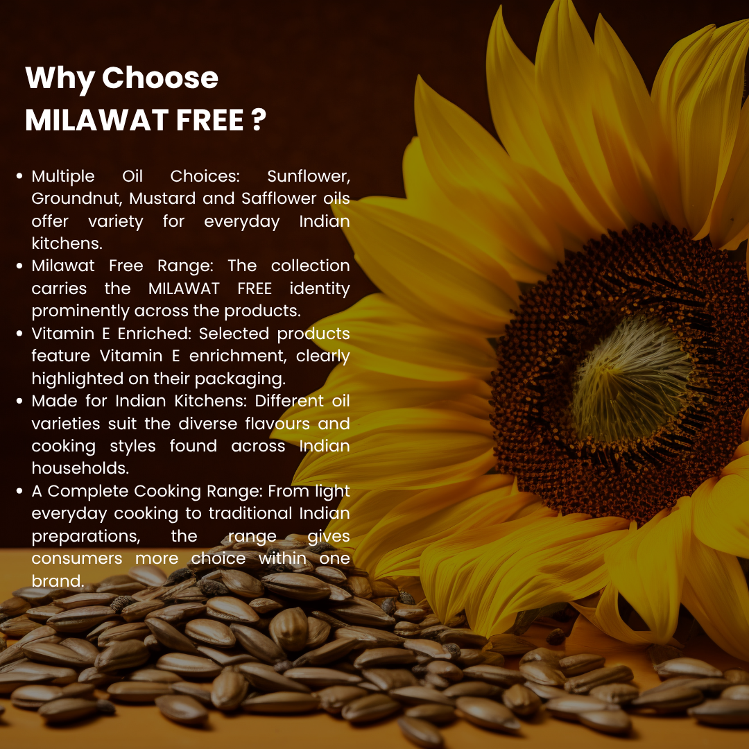 Why choose Milawat Free Sunflower Oil 5 Litre for everyday cooking